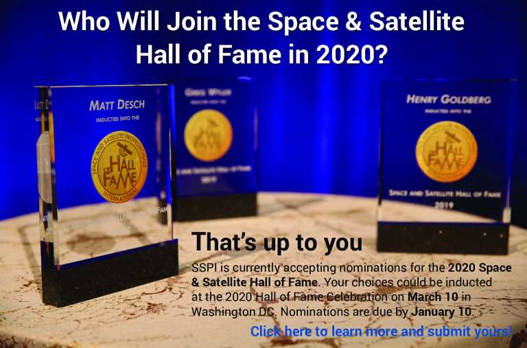 Who Will Join the Space and Satellite Hall of Fame in 2020