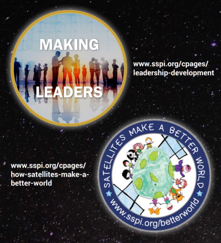 Making Leaders & Better Satellite World Logo