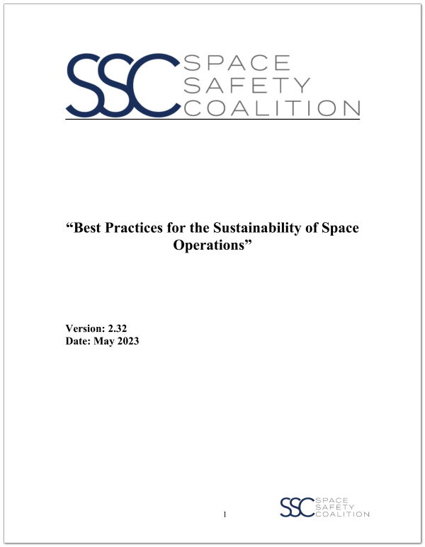 SSC Best Practices for the Sustainability of Space Operations
